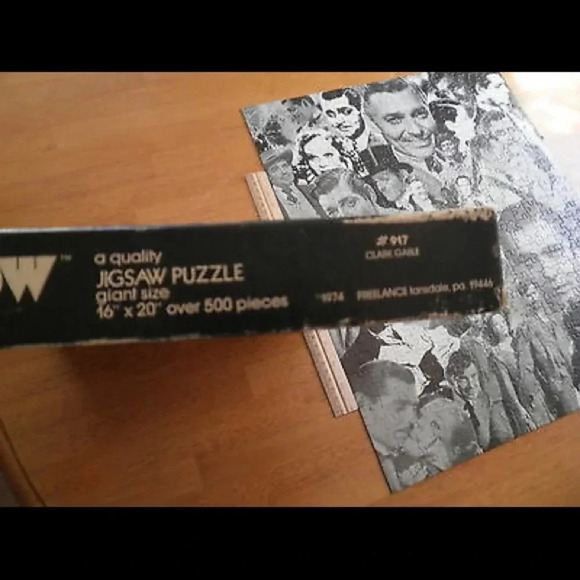 The Late Show #917 Clark Gable 500 Piece Puzzle - Picture 4 of 5
